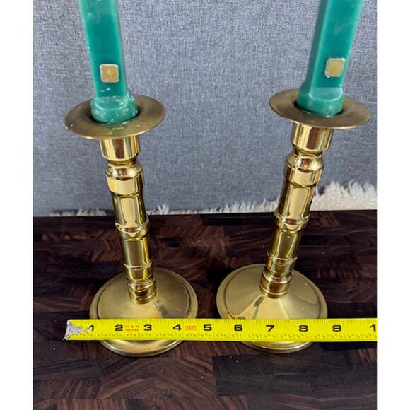 Vintage Candlesticks Set of Two - Picture 3 of 4